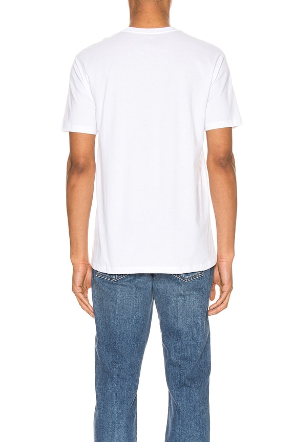 view 6 of 7 BRACE 베이직 티셔츠 in Optic White