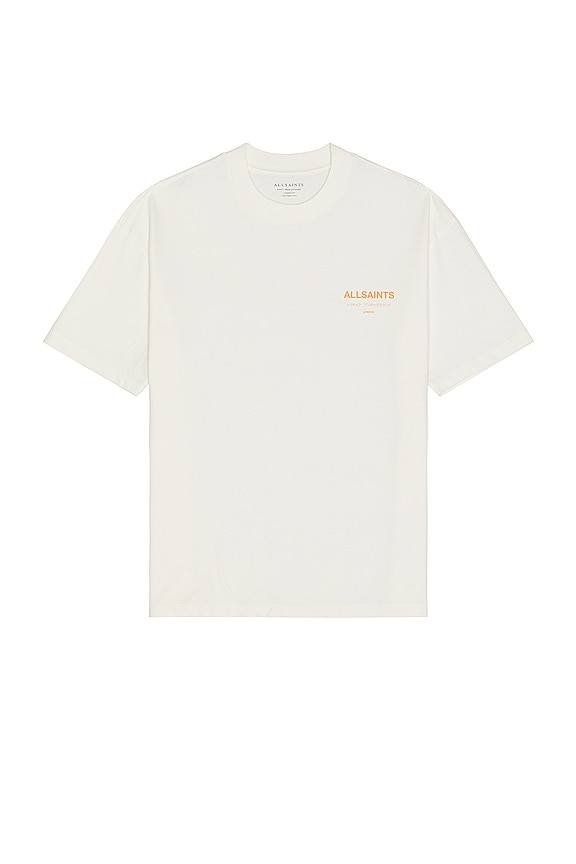 view 2 of 3 CAMISETA in Ashen White & Orange