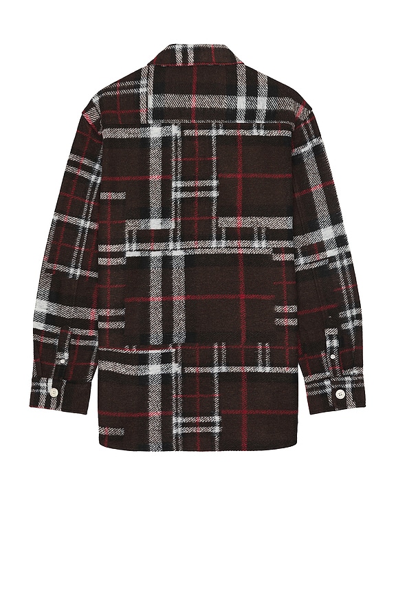 view 2 of 3 CAMISA in Henna Brown