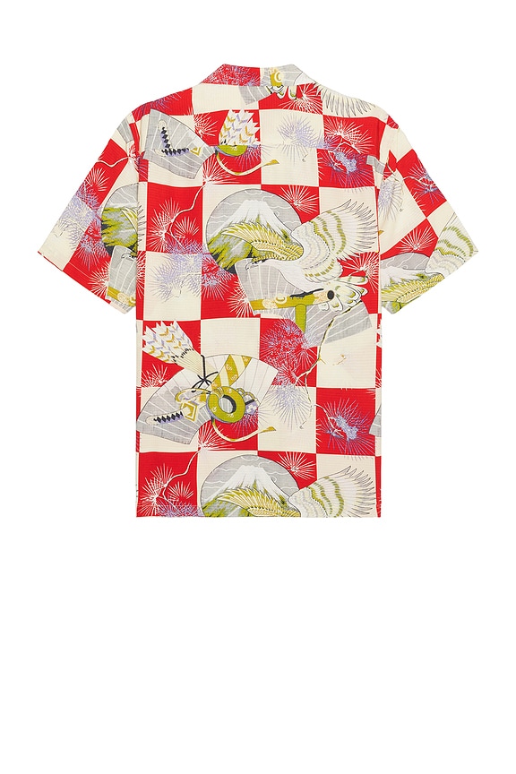 view 2 of 3 Sebastian Shirt in Electric Red