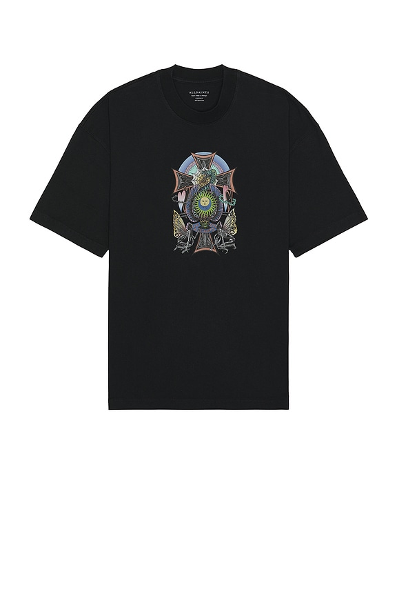 view 2 of 3 Freespirit Crew in Washed Black