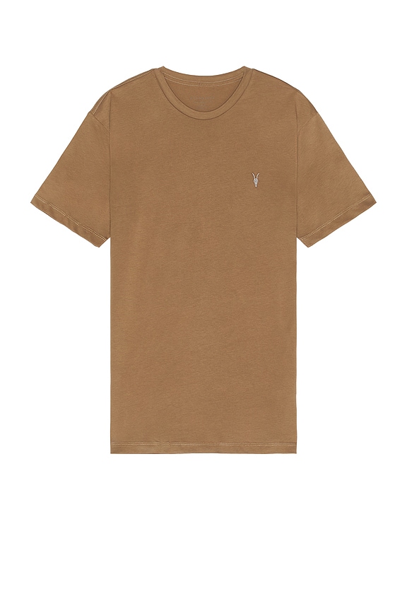 view 2 of 5 Brace 3 Pack Tee in Taupe, Brown, & Black