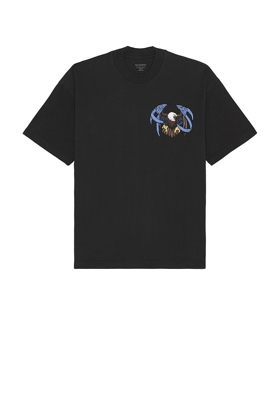 view 2 of 4 Soarer Short Sleeve Crew in Washed Black