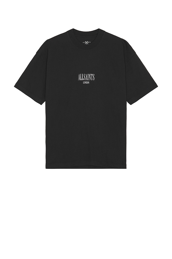 view 2 of 3 Twilight Short Sleeve Crew in Washed Black