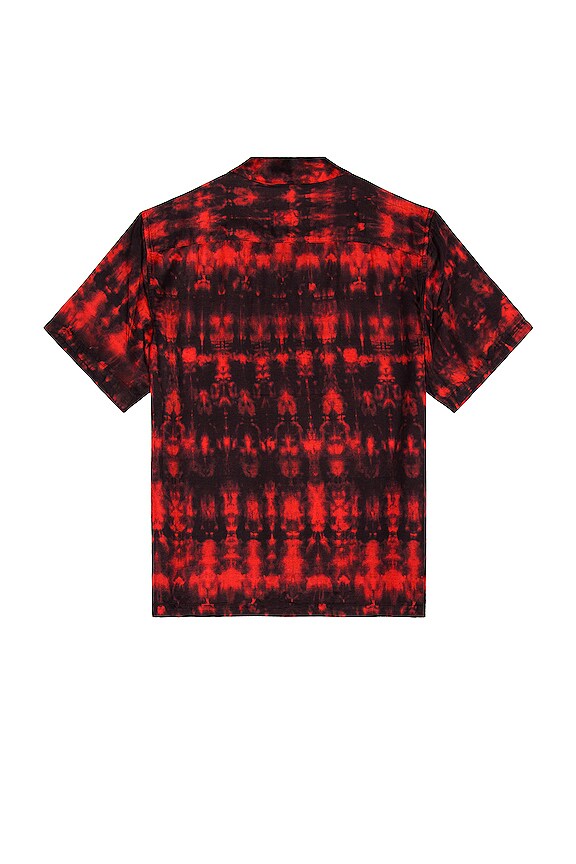 view 2 of 3 Aurora SS Shirt in Flame Red