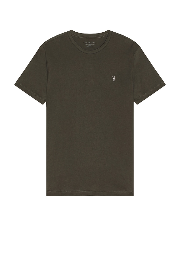 view 2 of 5 Brace Short Sleeve Crewneck 3 Pk in Green, Brown, & Black