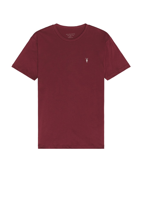 view 2 of 5 Brace Short Sleeve Crewneck 3 Pk in Mars Red, Black & White