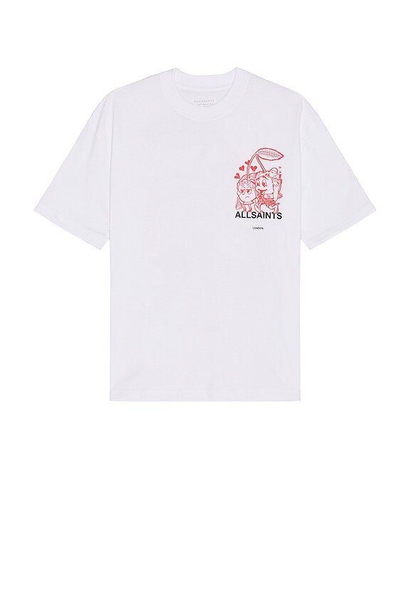 view 2 of 3 Breakup Crew Neck Tee in Optic White