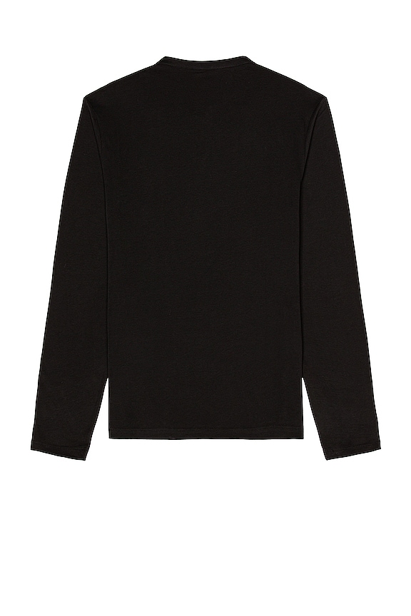 view 2 of 3 Brace Henley in Jet Black