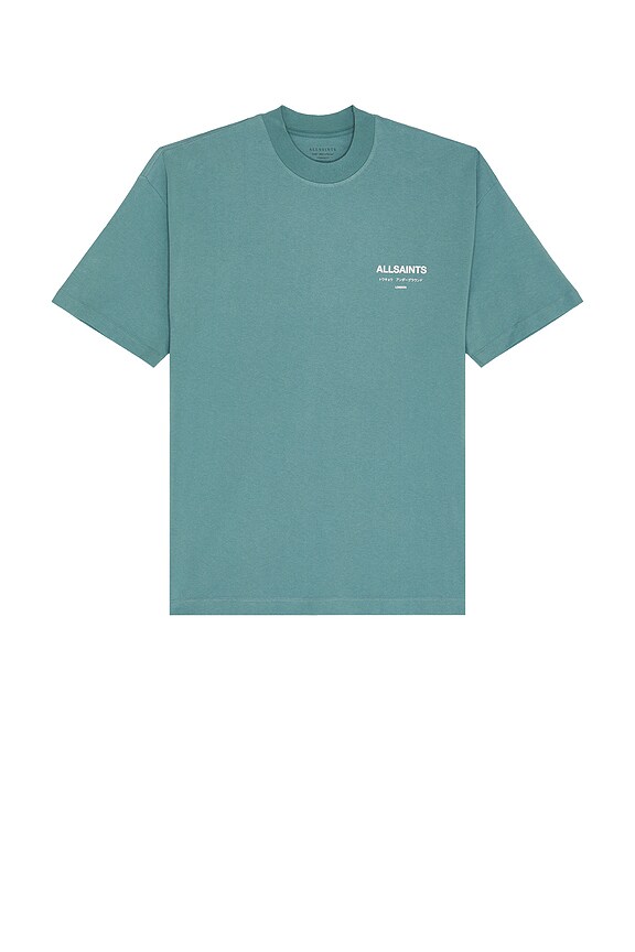 view 2 of 3 CAMISETA CUELLO REDONDO UNDERGROUND in Eris Blue