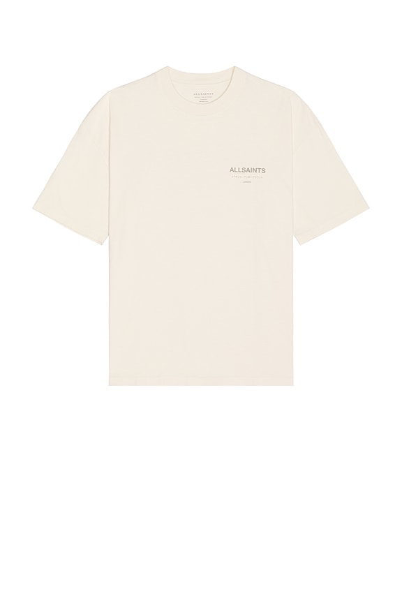 view 2 of 4 Underground Crew Neck Tee in Sandy White