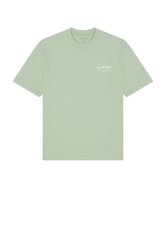 view 2 of 4 Underground Crew Neck Tee in Mineral Green