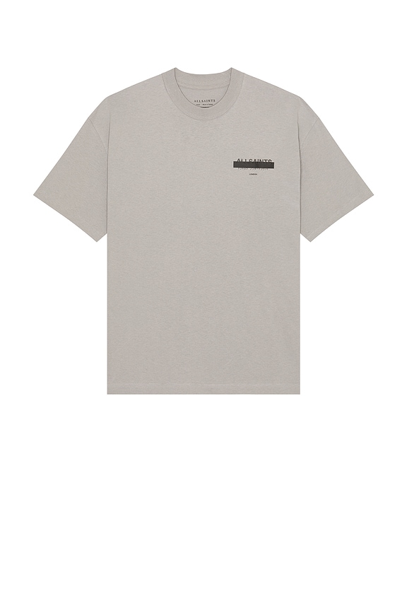view 2 of 5 Redact Tee in Halfpipe Grey