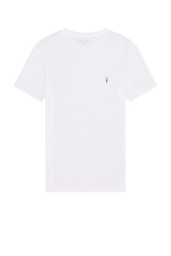 view 2 of 6 Tonic Short Sleeve Crew Neck Tee 3 Pack in White, Green, & Grey