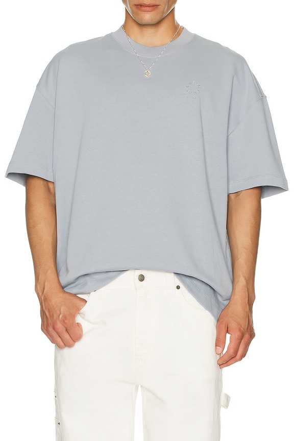 view 4 of 5 Haven Crew Neck Tee in Willow Blue