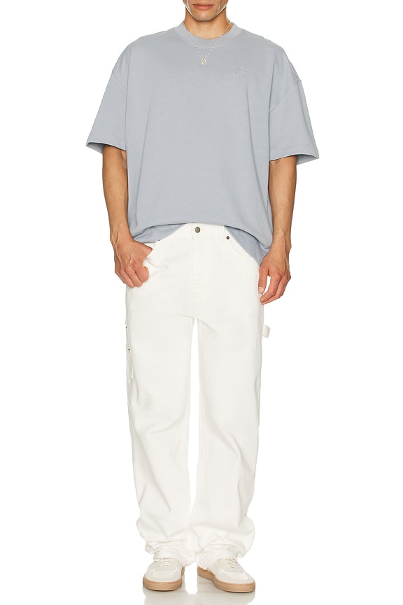 view 5 of 5 Haven Crew Neck Tee in Willow Blue
