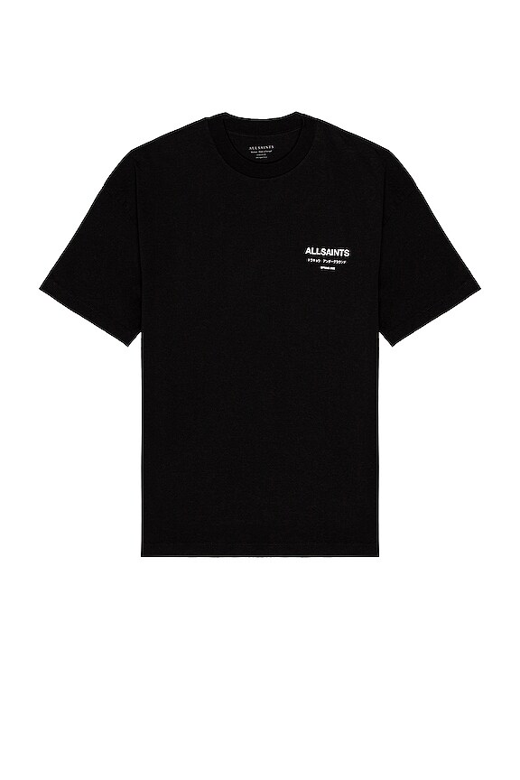 view 2 of 3 Underground Crew Tee in Jet Black