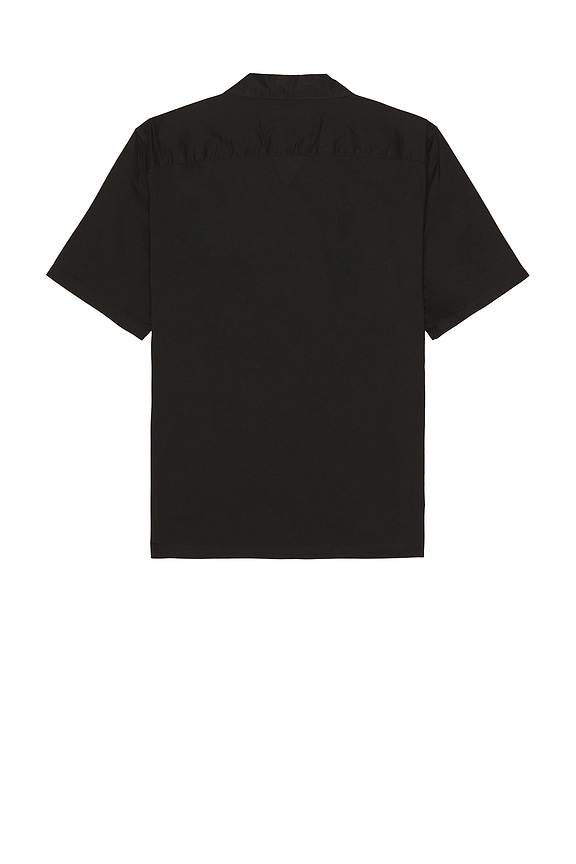 view 2 of 5 Scripture Short Sleeve Shirt in Faded Black