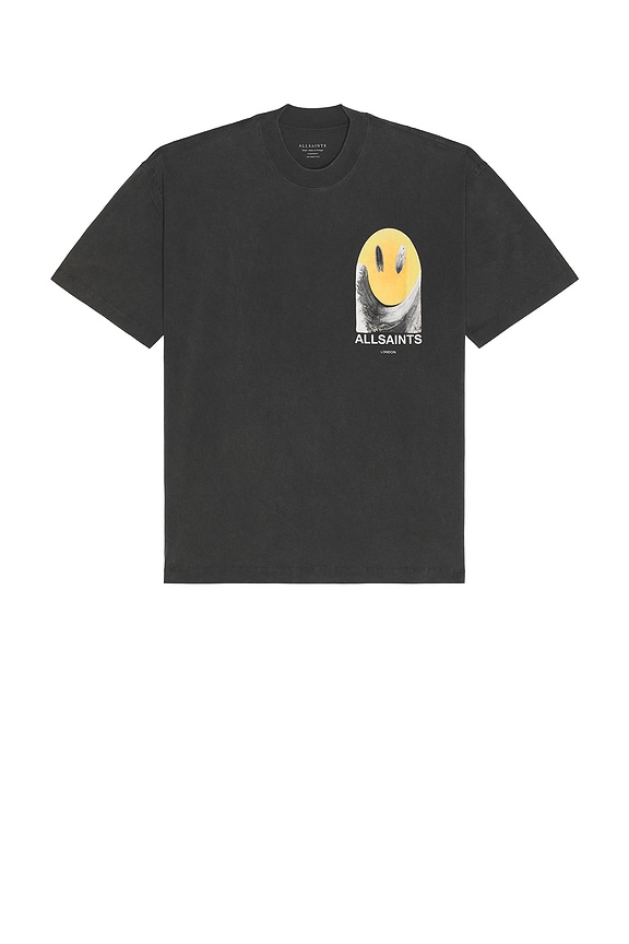 view 2 of 4 CAMISETA PARTY. WAVE in Washed Black