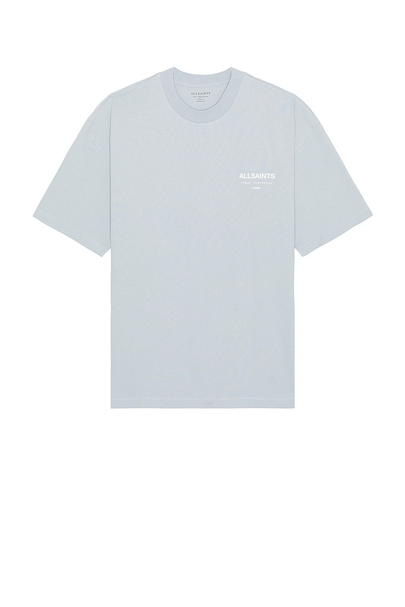 view 2 of 4 Underground Short Sleeve Crew Neck Tee in Willow Blue