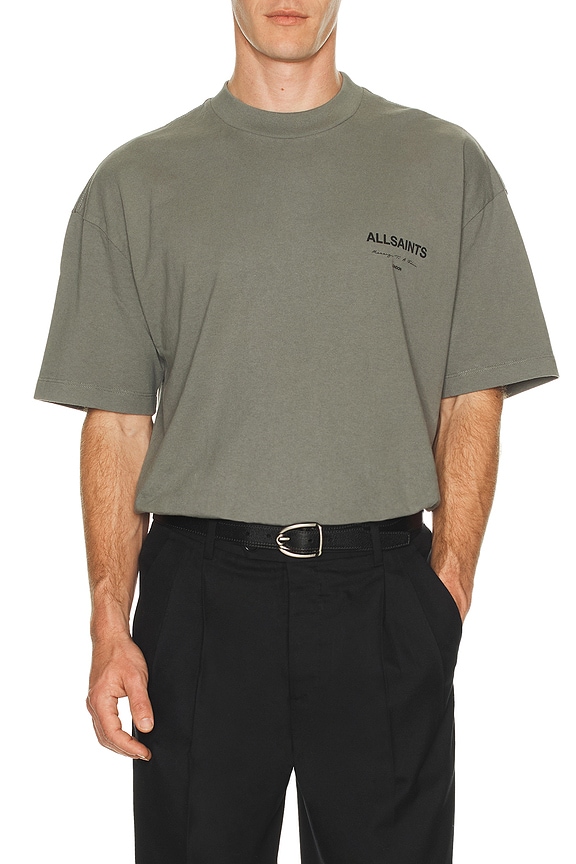 view 2 of 4 Future Crew Neck Tee in Gastor Green