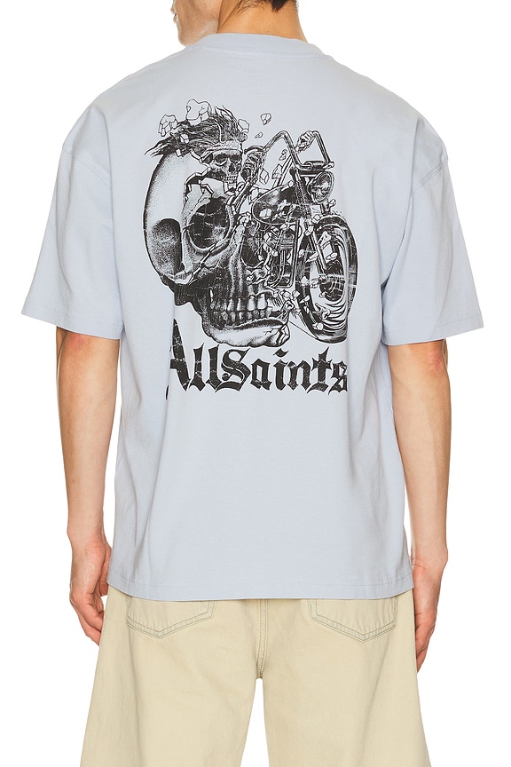 view 1 of 4 Panhead Crew Tee in Villa Blue