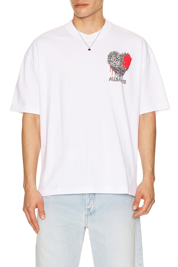 view 2 of 4 Chaste Crew Tee in Optic White