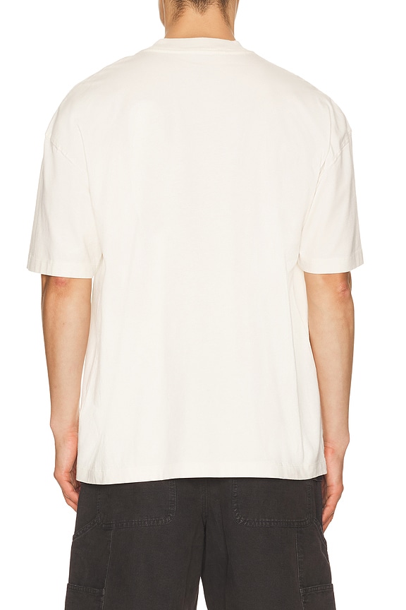 view 2 of 4 Mikro Crew Tee in Ashen White