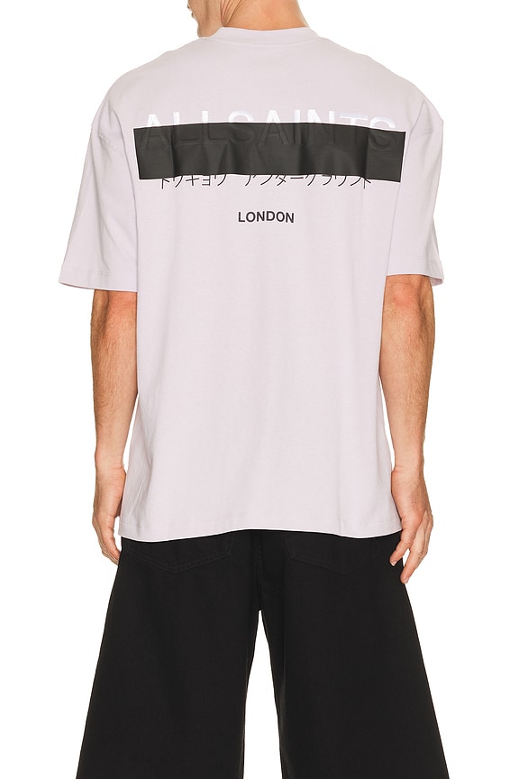 view 2 of 5 REDACT Tシャツ in Parma Purple