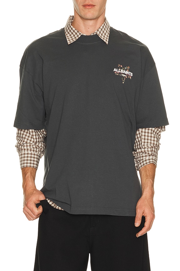 view 1 of 4 CAMISETA PENTACLE in Washed Black