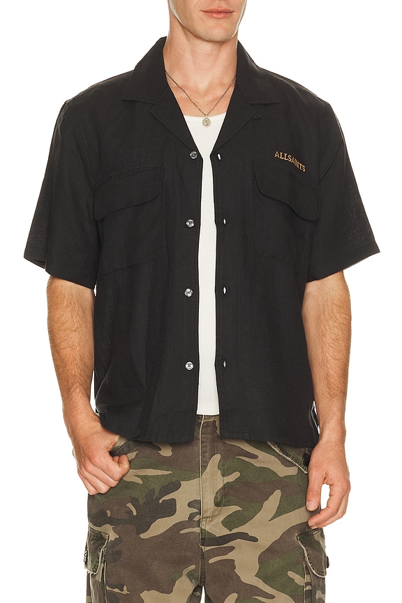 view 1 of 5 CAMISA DUNLOE in Jet Black