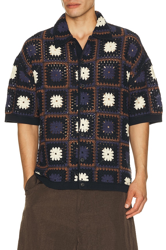 view 1 of 4 CAMISA DE PUNTO MANDON in Moonstone Blue