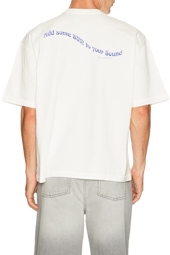view 2 of 4 Spun Out Tee in Chalk White