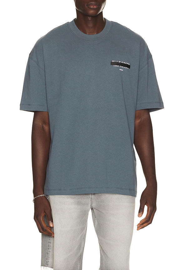 view 2 of 5 T-SHIRT REDACT in Lunar Blue
