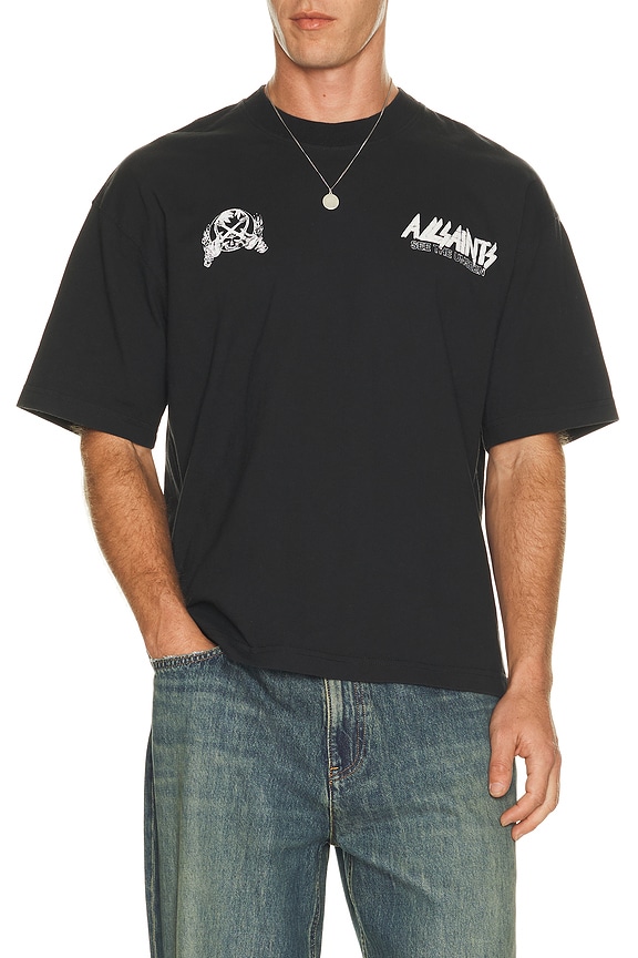 view 2 of 4 T-SHIRT CHROMIUM in Washed Black