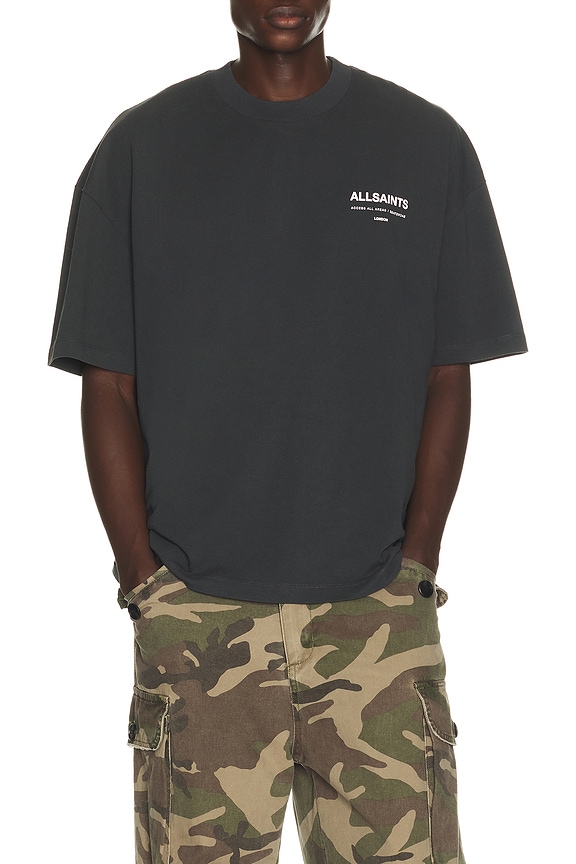 view 2 of 4 Backstage Short Sleeve Tee in Carter Grey