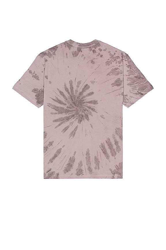 view 2 of 3 Colton Tie Dye Crew Tee in Ground Lilac & Blue