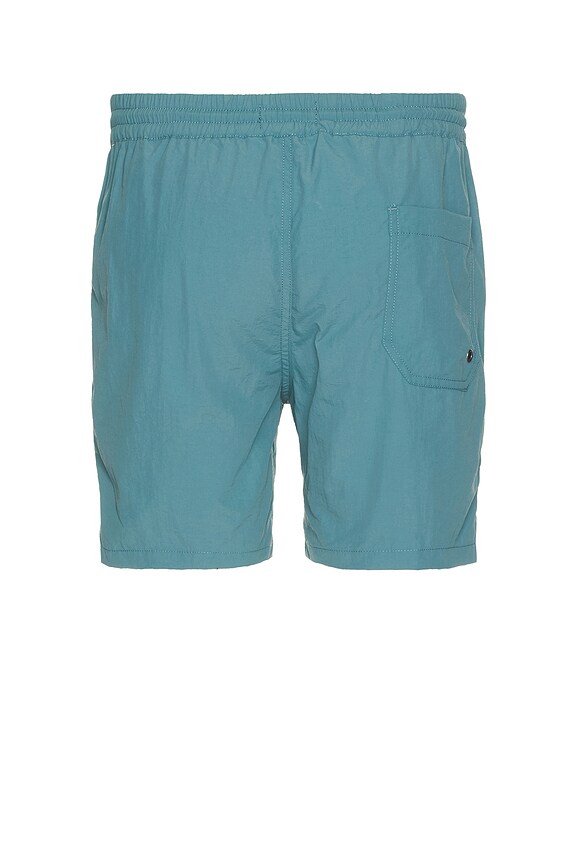 view 2 of 3 Warden Swim Short in Aquara Blue