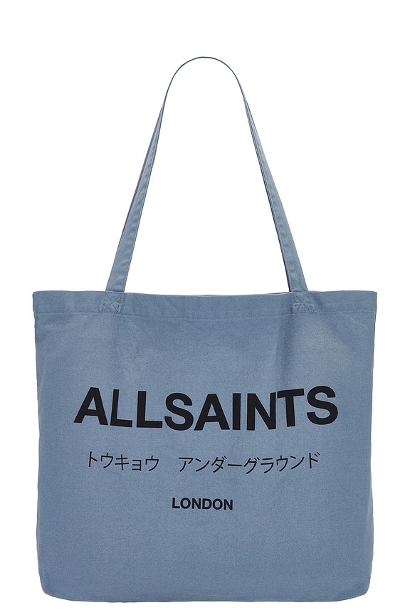 view 1 of 6 Underground Tote in Stonewash Blue