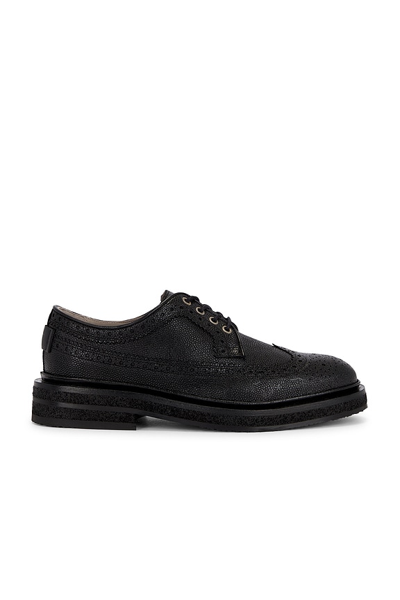 view 1 of 5 Escher Brogue Shoe in Black