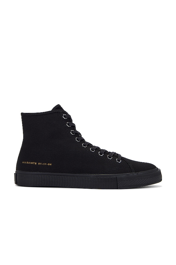 ALLSAINTS Bryce High Top Sneaker in Black | REVOLVE