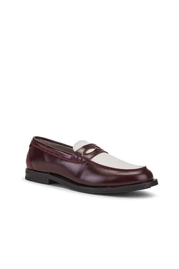 view 2 of 5 Harmon Loafer in Winehous Red & White