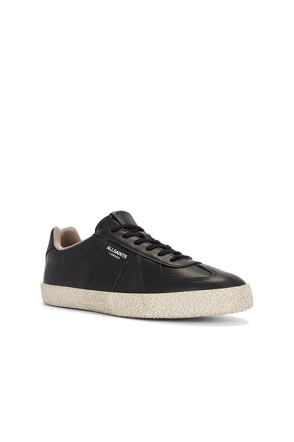 view 2 of 6 Jaimee Lthr Low Top in Black & White