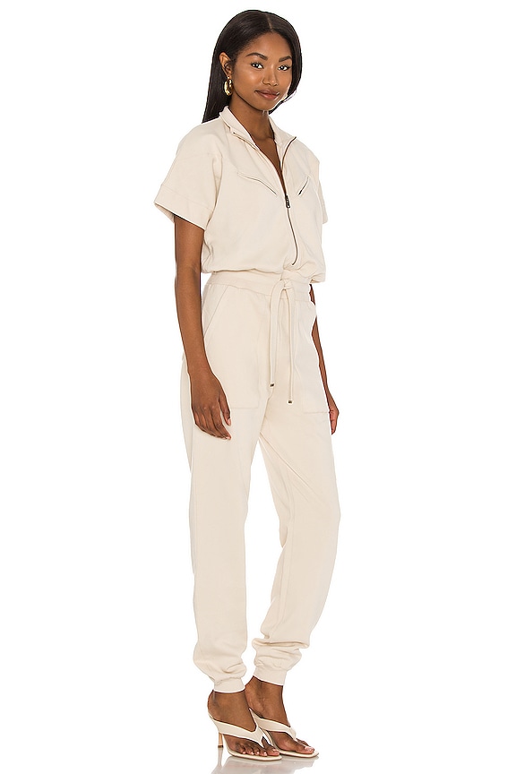 view 2 of 3 Kayla Jumpsuit in Linnet White