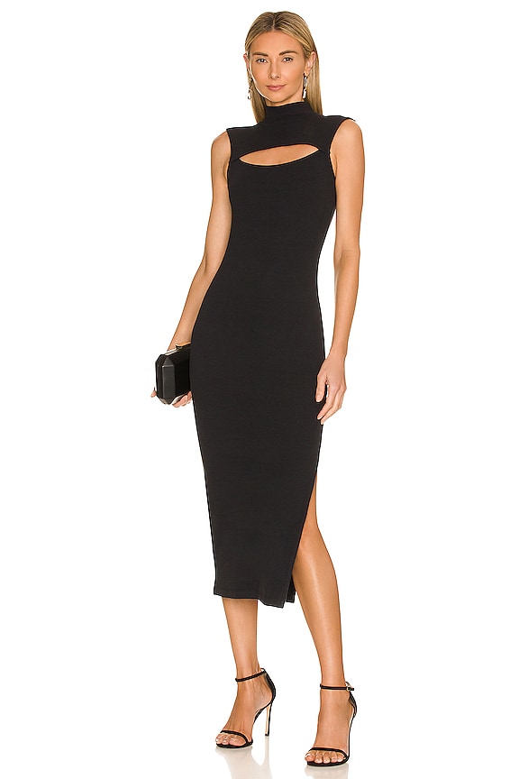 ALLSAINTS Kiki Sleeveless Dress in Black | REVOLVE