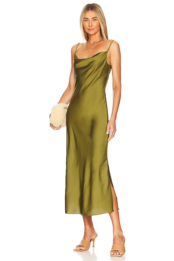 view 2 of 5 Hadley Dress in Sycamore Green