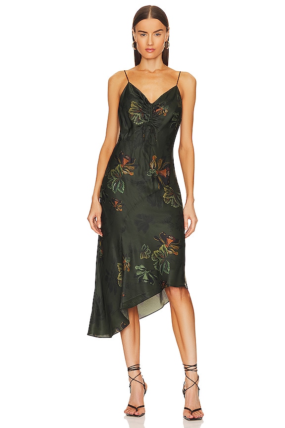 view 1 of 3 Alexia Lilly Dress in Forest Green