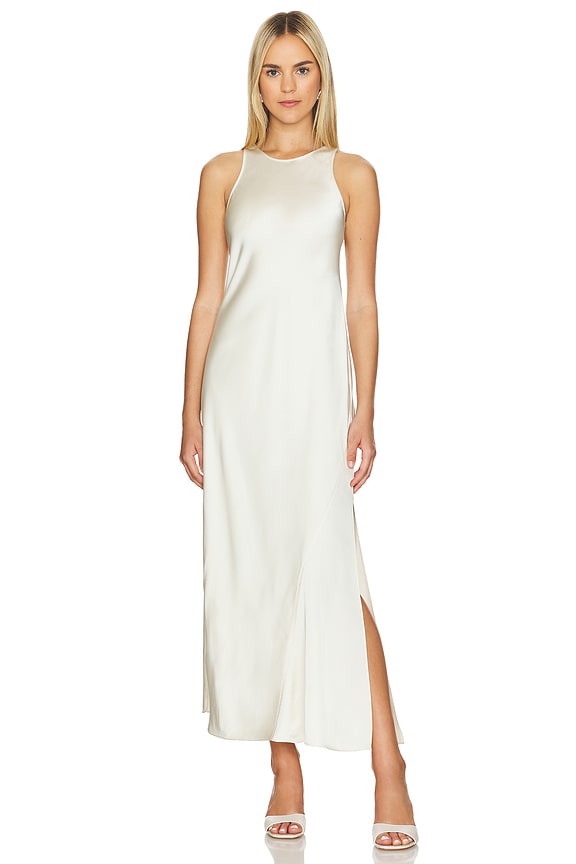 view 2 of 5 Erin Dress in Cream White