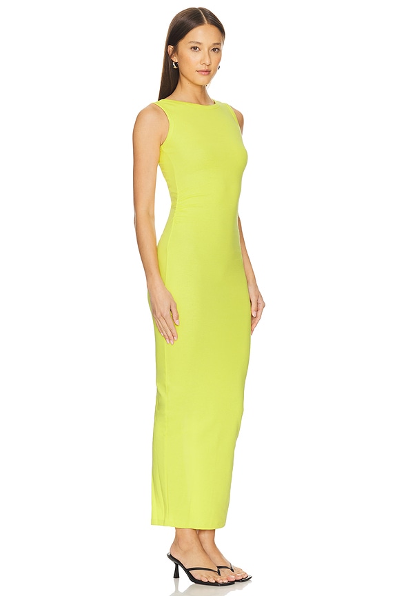 view 2 of 4 Katarina Dress in Zest Lime Green