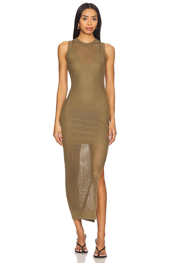 view 2 of 5 Miro Dress in Fir Green